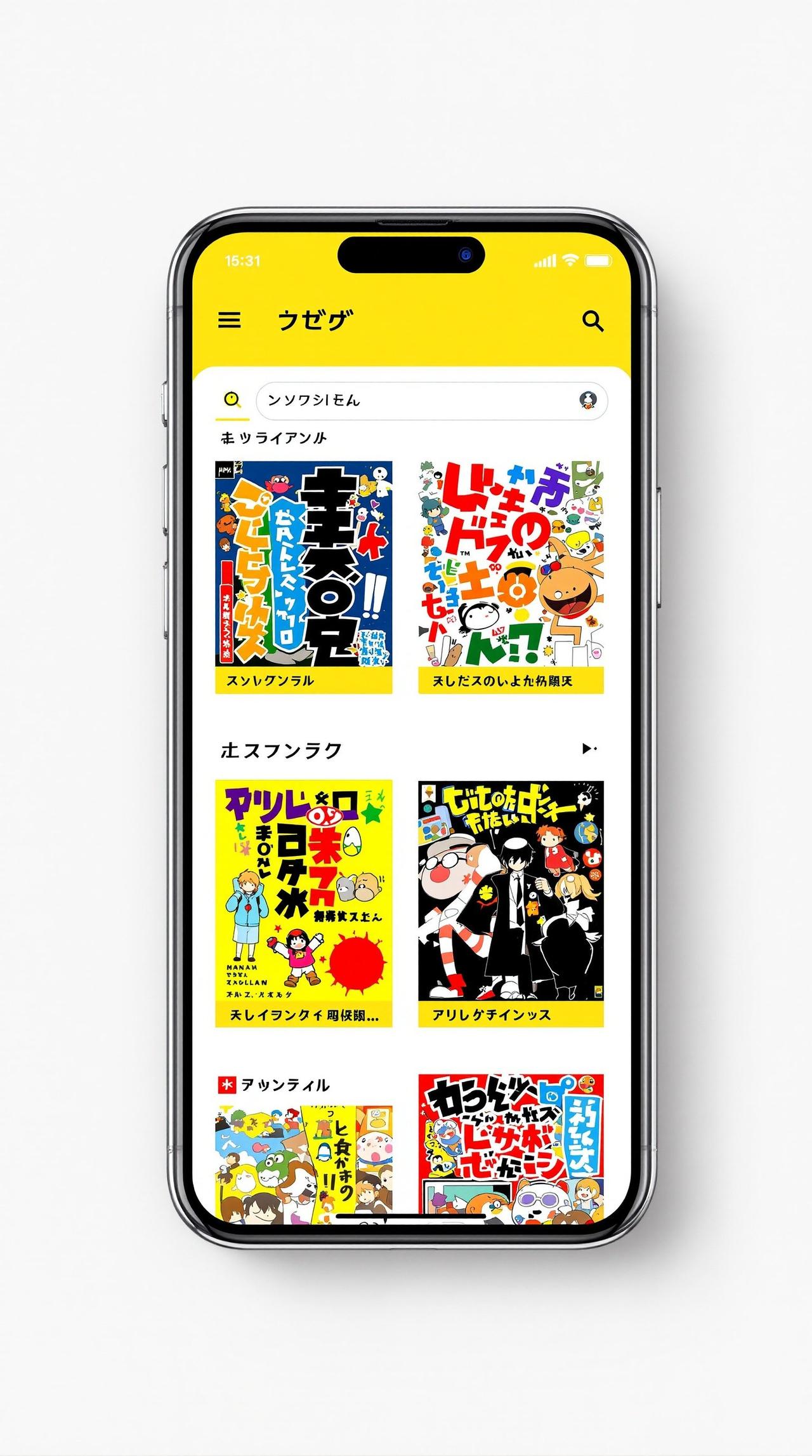 78漫画APP界面展示 - 漫画书架